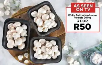 Food Lover's Market White Button Mushroom Punnets offer