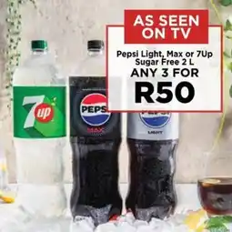 Food Lover's Market Pepsi Light, Max or 7Up Sugar Free offer