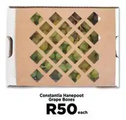 Food Lover's Market Constantia Hanepoot Grape Boxes offer