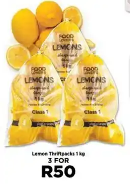 Food Lover's Market Lemon Thriftpacks offer