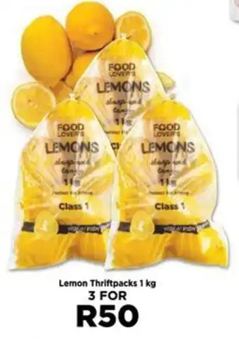 Food Lover's Market Lemon Thriftpacks offer