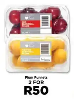 Food Lover's Market Plum Punnets offer