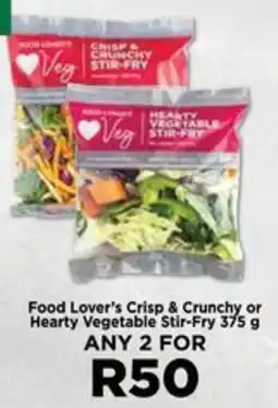 Food Lover's Market Food Lover's Crisp & Crunchy or Hearty Vegetable Stir-Fry offer