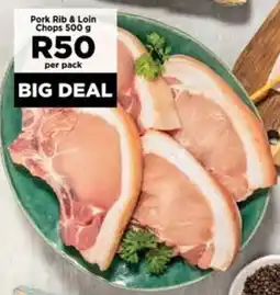 Food Lover's Market Pork Rib & Loin Chops offer