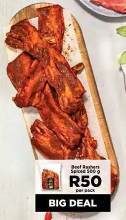 Food Lover's Market Beef Rashers Spiced offer