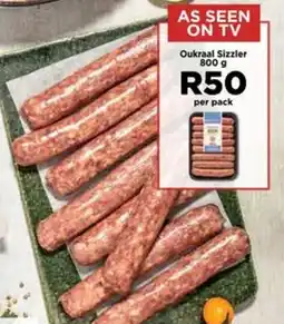 Food Lover's Market Oukraal Sizzler offer