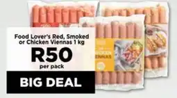 Food Lover's Market Food Lover's Red, Smoked or Chicken Viennas offer