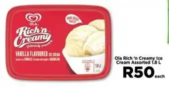 Food Lover's Market Ola Rich 'n Creamy Ice Cream Assorted offer