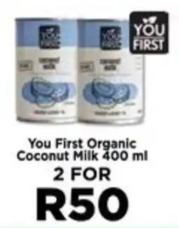 Food Lover's Market You First Organic Coconut Milk offer