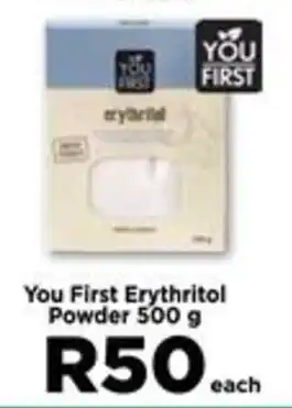 Food Lover's Market You First Erythritol Powder offer