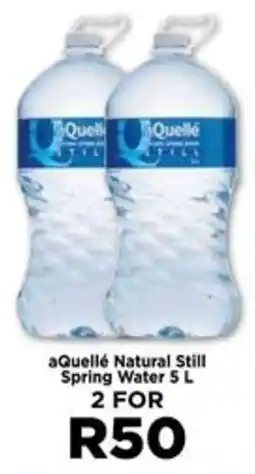 Food Lover's Market aQuellé Natural Still Spring Water offer