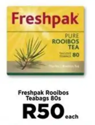 Food Lover's Market Freshpak Rooibos Teabags offer