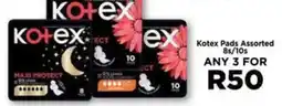 Food Lover's Market Kotex Pads Assorted offer