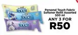 Food Lover's Market Personal Touch Fabric Softener Refill Assorted offer