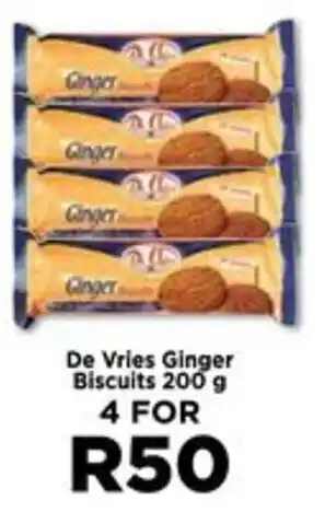 Food Lover's Market De Vries Ginger Biscuits offer