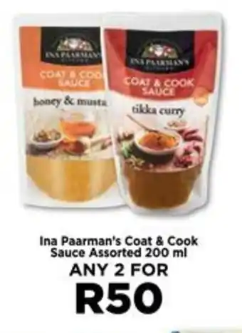 Food Lover's Market Ina Paarman's Coat & Cook Sauce Assorted offer