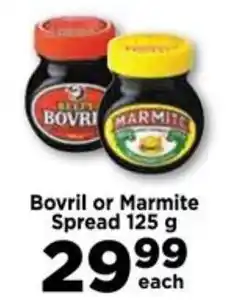 Food Lover's Market Bovril or Marmite Spread offer