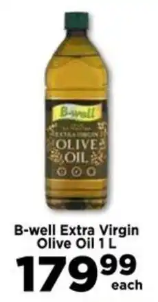 Food Lover's Market B-well Extra Virgin Olive Oil offer