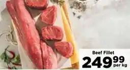 Food Lover's Market Beef Fillet offer