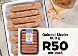 Food Lover's Market Oukraal Sizzler offer