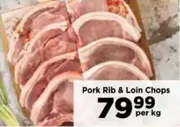 Food Lover's Market Pork Rib & Loin Chops offer