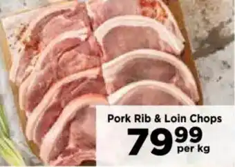 Food Lover's Market Pork Rib & Loin Chops offer