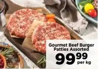 Food Lover's Market Gourmet Beef Burger Patties Assorted offer