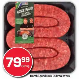 Pick n Pay Hypermarket BombSquad Bulk Oukraal Wors offer