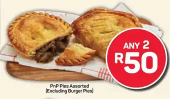 Pick n Pay Hypermarket PnP Pies Assorted (Excluding Burger Pies) offer