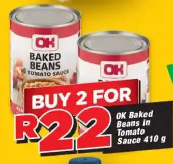 OK Foods OK Baked Beans in Tomato Sauce offer