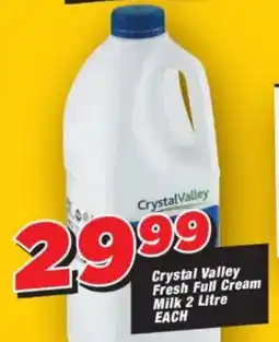 OK Foods Crystal Valley Fresh Full Cream Milk offer