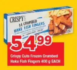 OK Foods Crispy Cuts Frozen Crumbed Hake Fish Fingers offer