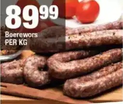 OK Foods Boerewors offer