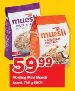 OK Foods Morning Mills Muesli Asstd. offer