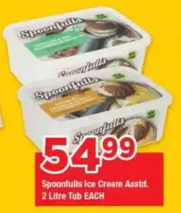 OK Foods Spoonfulls Ice Cream Asstd. Tub offer