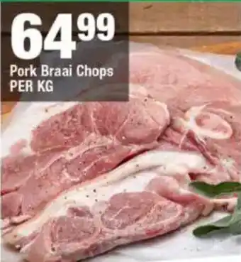 OK Foods Pork Braai Chops offer