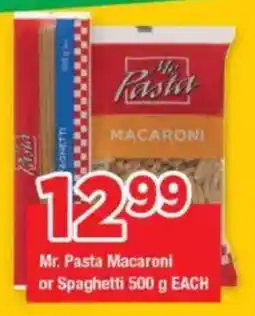 OK Foods Mr. Pasta Macaroni or Spaghetti offer