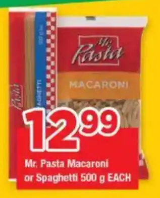 OK Foods Mr. Pasta Macaroni or Spaghetti offer