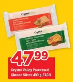 OK Foods Crystal Valley Processed Cheese Slices offer