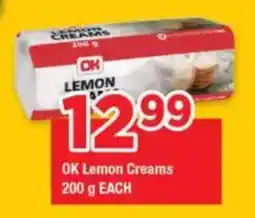 OK Foods OK Lemon Creams offer