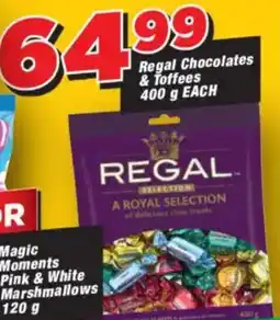 OK Foods Regal Chocolates & Toffees offer