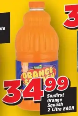 OK Foods Sunfirst Orange Squash offer