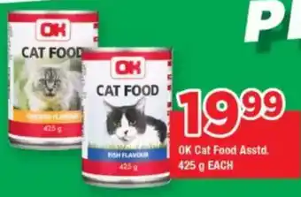 OK Foods OK Cat Food Asstd. offer