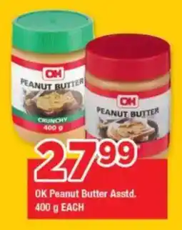 OK Foods OK Peanut Butter Asstd. offer