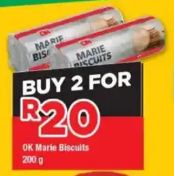 OK Foods OK Marie Biscuits offer