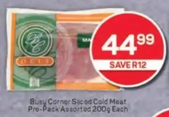 Pick n Pay Busy Corner Sliced Cold Meat Pre-Pack Assorted offer