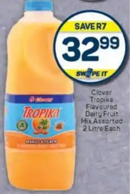 Pick n Pay Clover Tropika Flavoured Dairy Fruit Mix Assorted offer