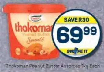 Pick n Pay Thokoman Peanut Butter Assorted offer