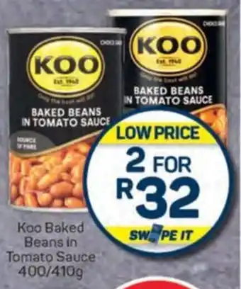 Pick n Pay Koo Baked Beans in Tomato Sauce offer