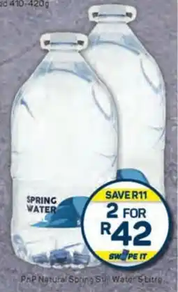 Pick n Pay PrP Natural Spring Still Water offer